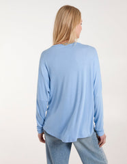 Batwing High Low Top