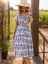 Florenza Printed Midi Dress