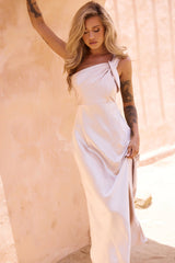 Serene Sway Maxi Dress - Champagne