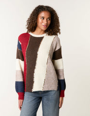 Stripe Sequin Detail Jumper