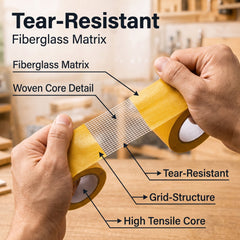 High-Tack Double-Sided Mesh Tape