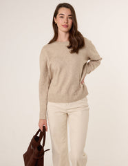 Jumper With Open Back Bow Tie