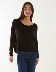 Batwing High Low Top