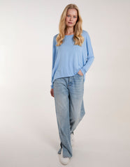 Batwing High Low Top