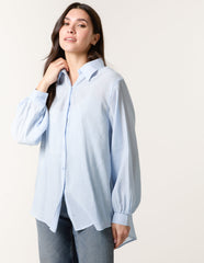 Diamante Detailed Classic Shirt