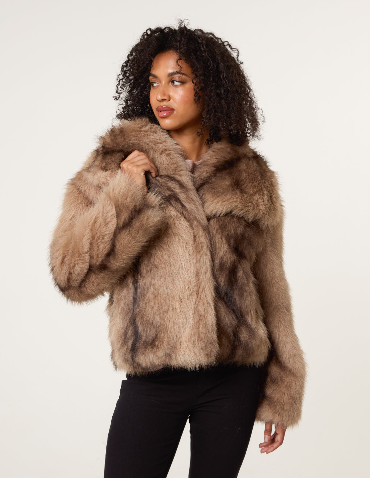 Faux Fur Coat