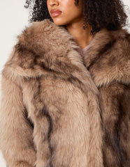 Faux Fur Coat