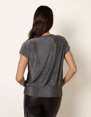 Cowl Neck Draped Top