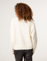 Diamond Sequin Jumper
